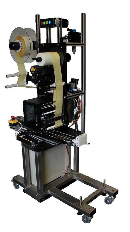 RA-P3 Pallet Print Label Applicator Robo Apply Labelling Systems RA-P3 Pallet Print Label Applicator Robo Apply Labelling Systems